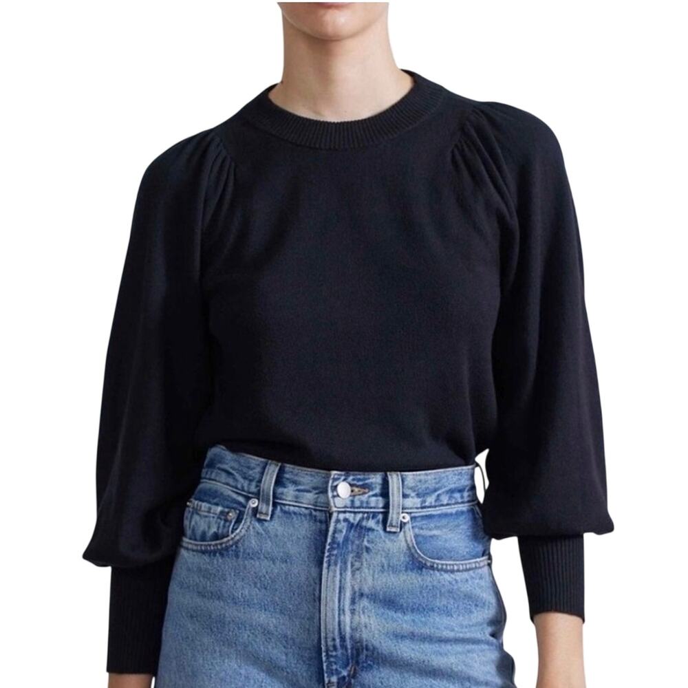 Apiece Apart Black Crew Neck Size XS